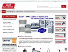 Tablet Screenshot of eurocolumbus.it